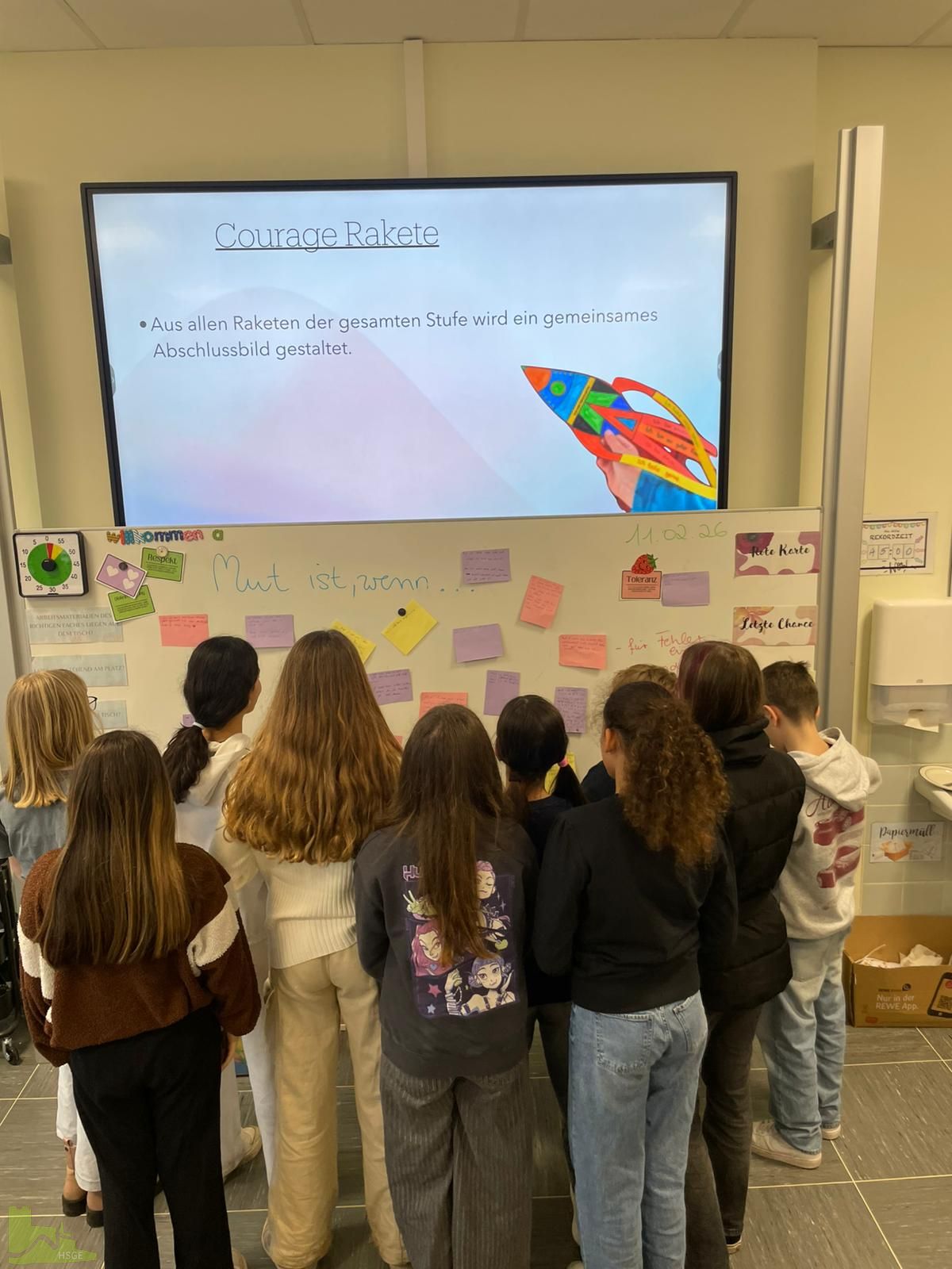 Projekttag zur „Woche des Respekts“ – im Rahmen von „Schule ohne Rassismus – Schule mit Courage“