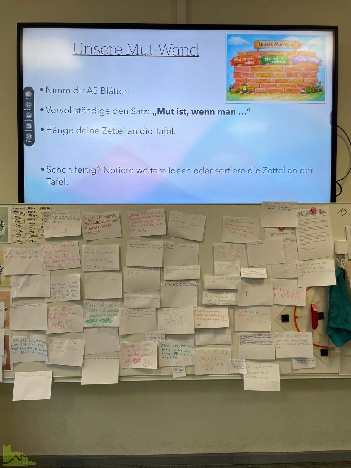 Projekttag zur „Woche des Respekts“ – im Rahmen von „Schule ohne Rassismus – Schule mit Courage“