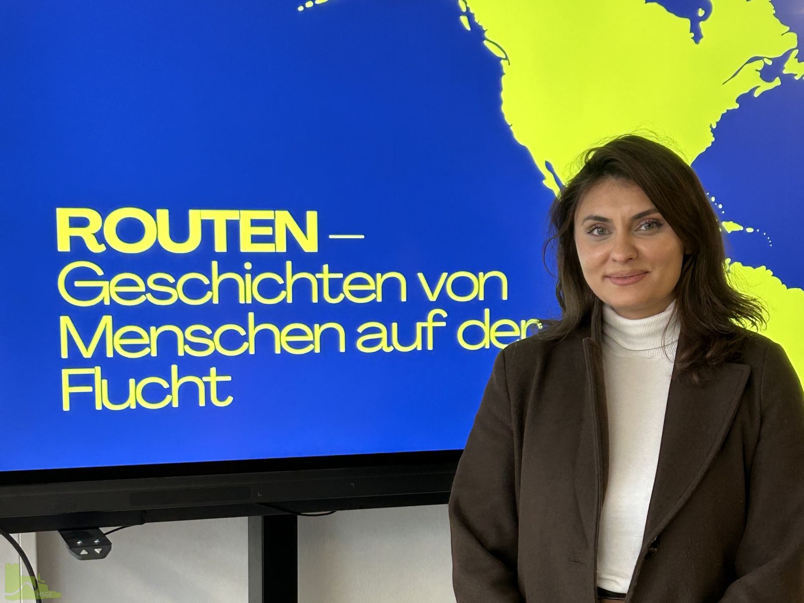 Workshop „Fluchtrouten“ mit HAWAR.help