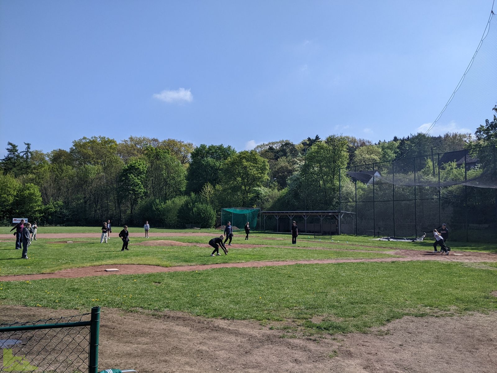 Baseballtraining mit den Witten Kaker Lakers 