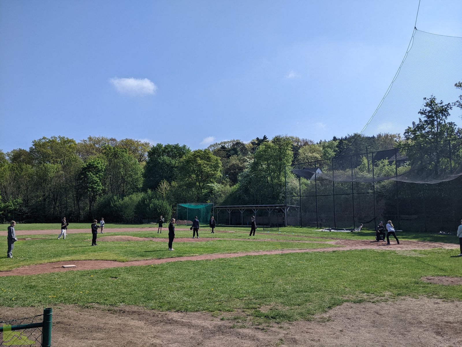Baseballtraining mit den Witten Kaker Lakers 