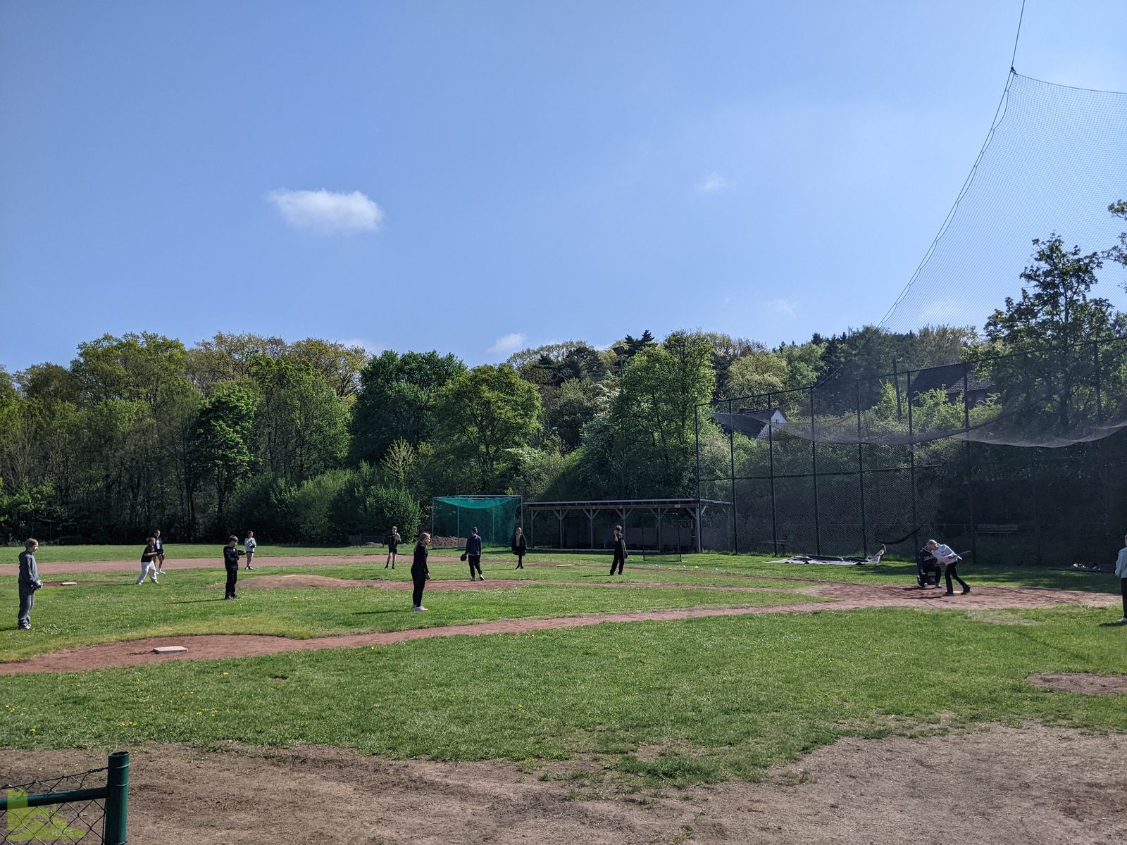 Baseballtraining mit den Witten Kaker Lakers 