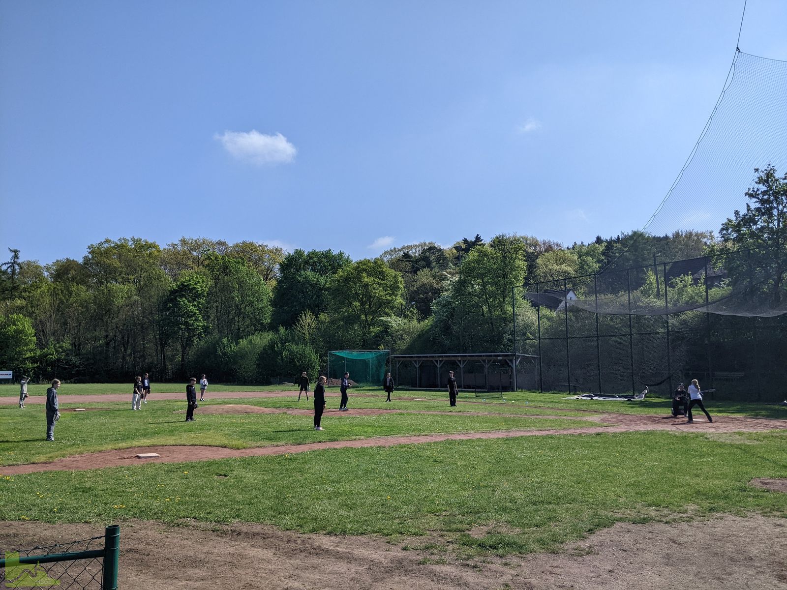 Baseballtraining mit den Witten Kaker Lakers 