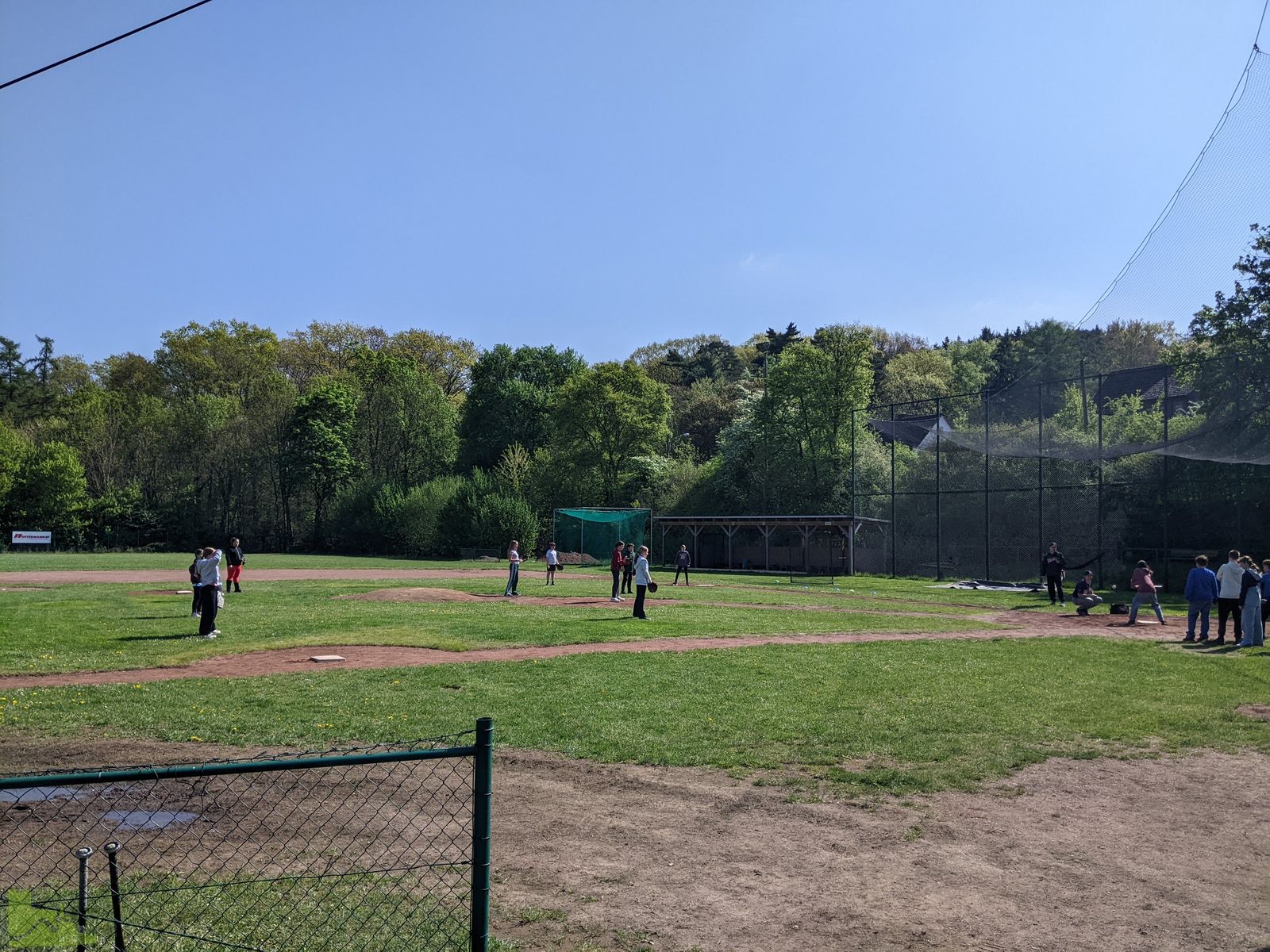 Baseballtraining mit den Witten Kaker Lakers 