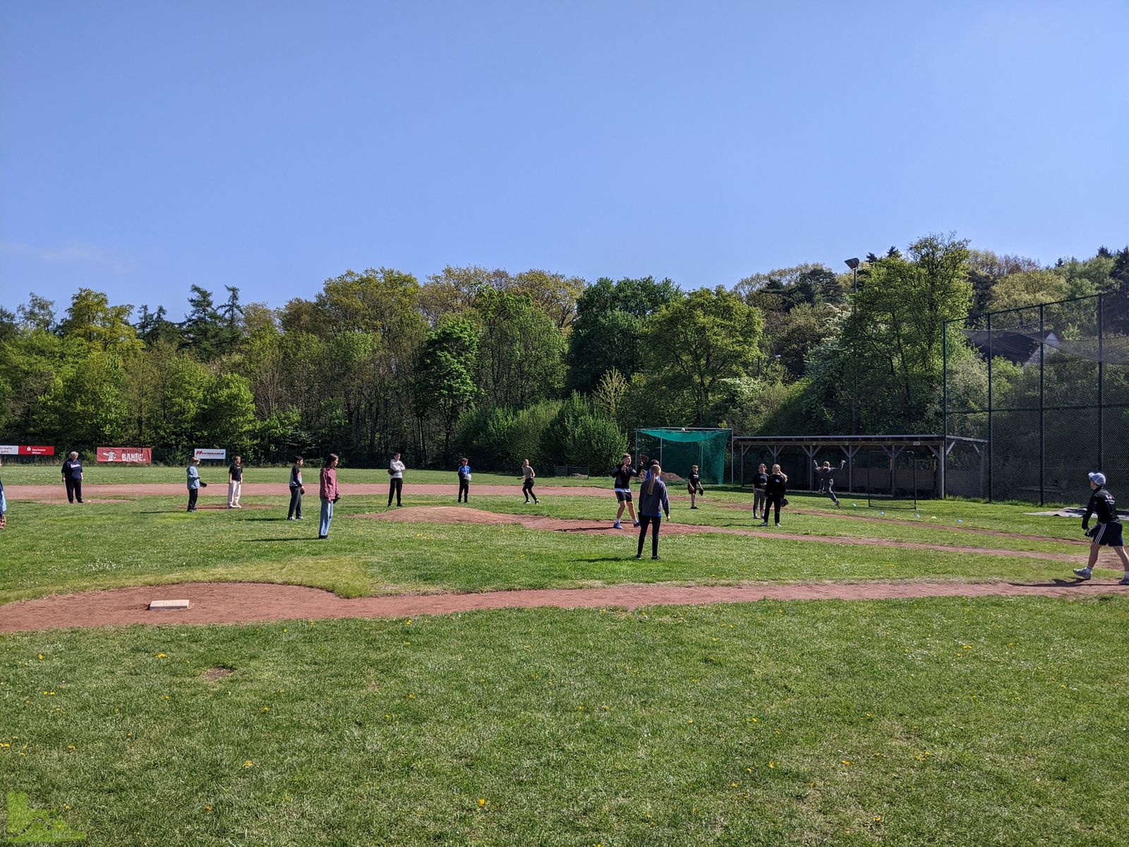Baseballtraining mit den Witten Kaker Lakers 