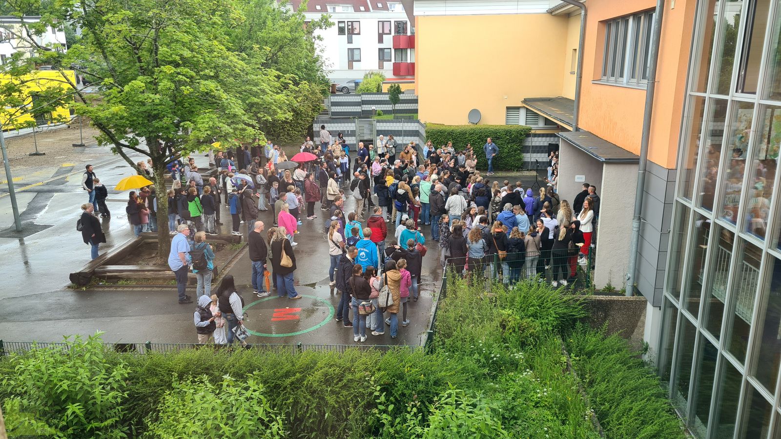 Neue 5. Klassen trotzen Regen beim Kennenlernnachmittag