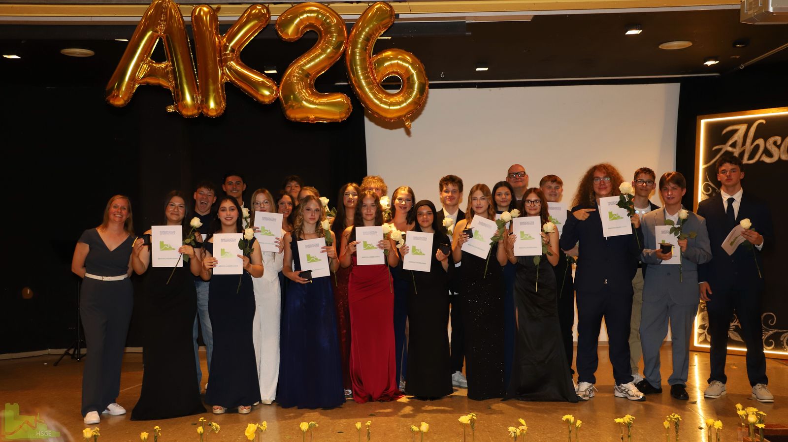 Festliche Abschlussfeier des 10. Jahrgangs